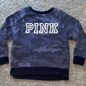 Camo crew neck
